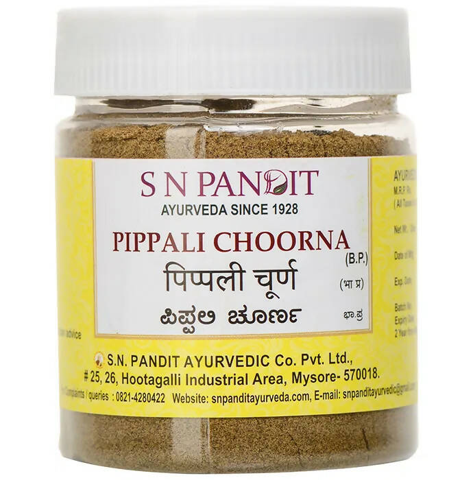 S N Pandit Ayurveda Pippali Choorna