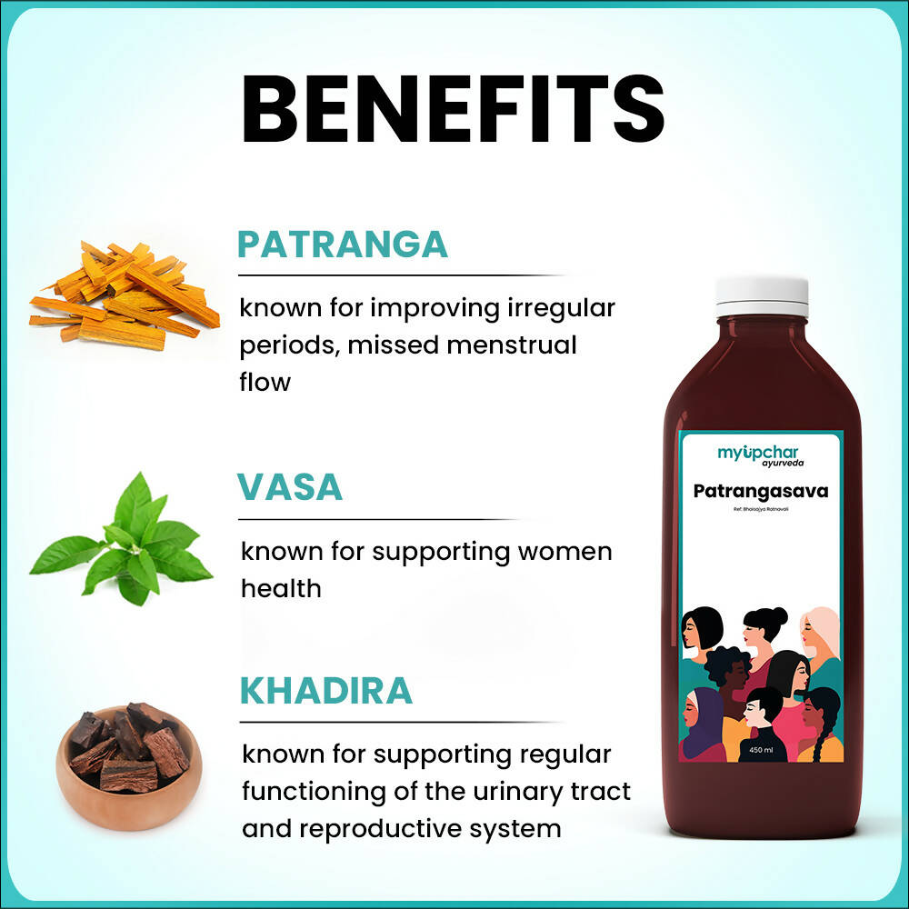 myUpchar Ayurveda Patrangasava Tonic For Women