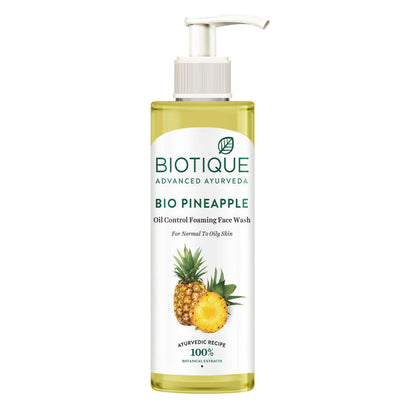 Biotique Bio Pineapple Oil Control Foaming Face Wash