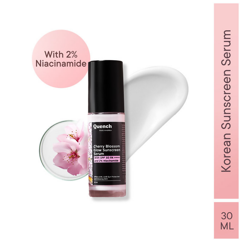 Quench Cherry Blossom Glow Sunscreen Serum