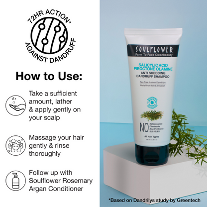Soulflower Anti Dandruff Shampoo