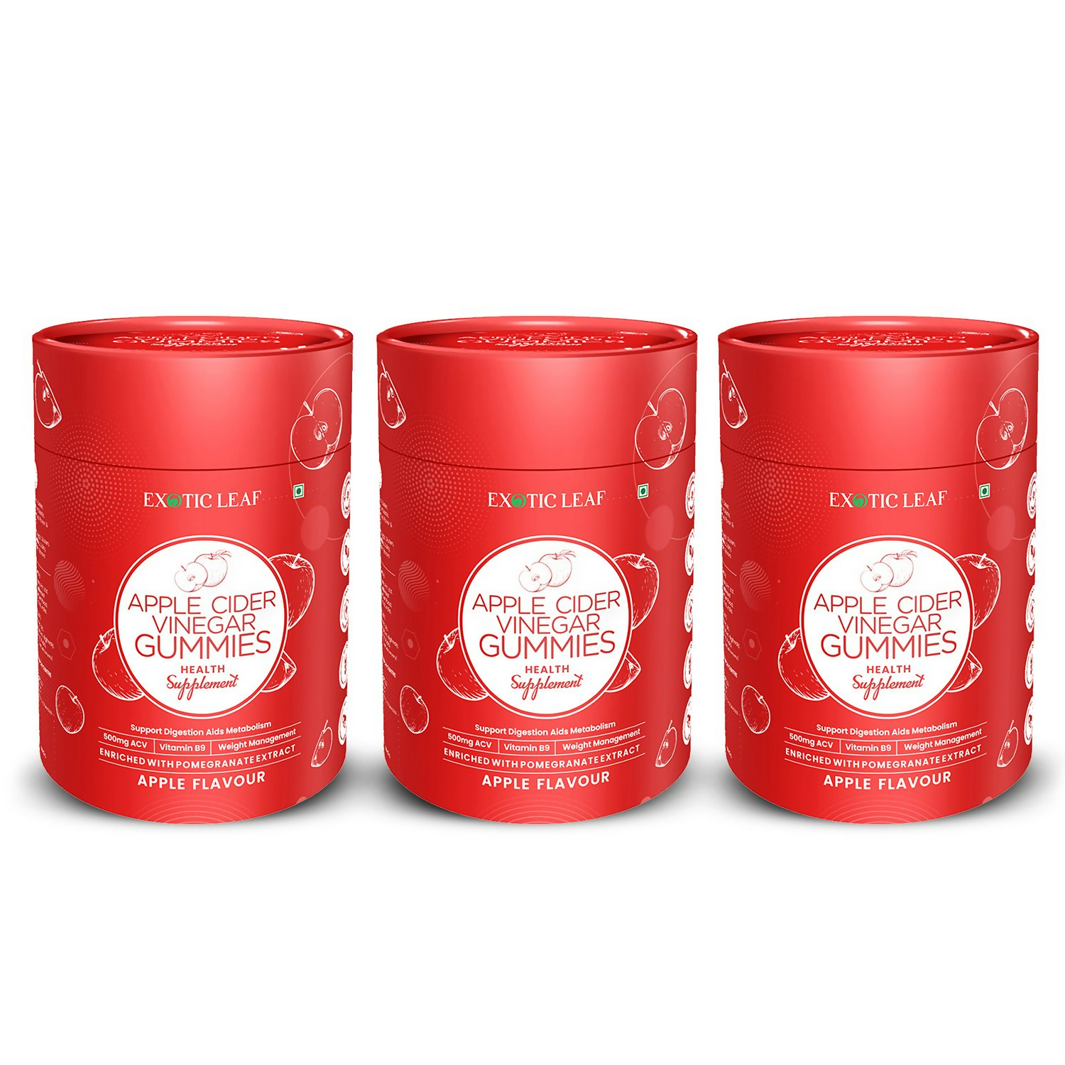 Exotic Leaf Apple Cider Gummies