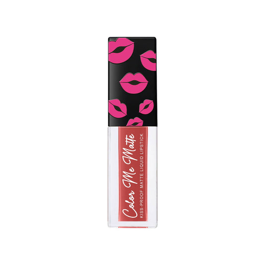 Jaquline USA Color Me Matte Liquid Lipstick  - Plum