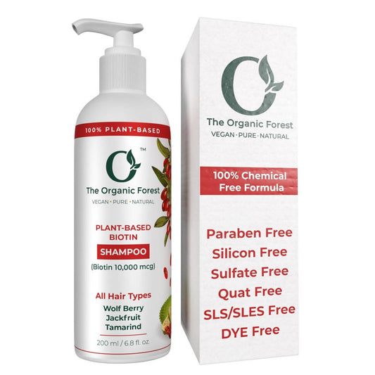 Buy The Organic Forest Plant-Based Biotin Shampoo from DrMediCart, Ship from India to USA