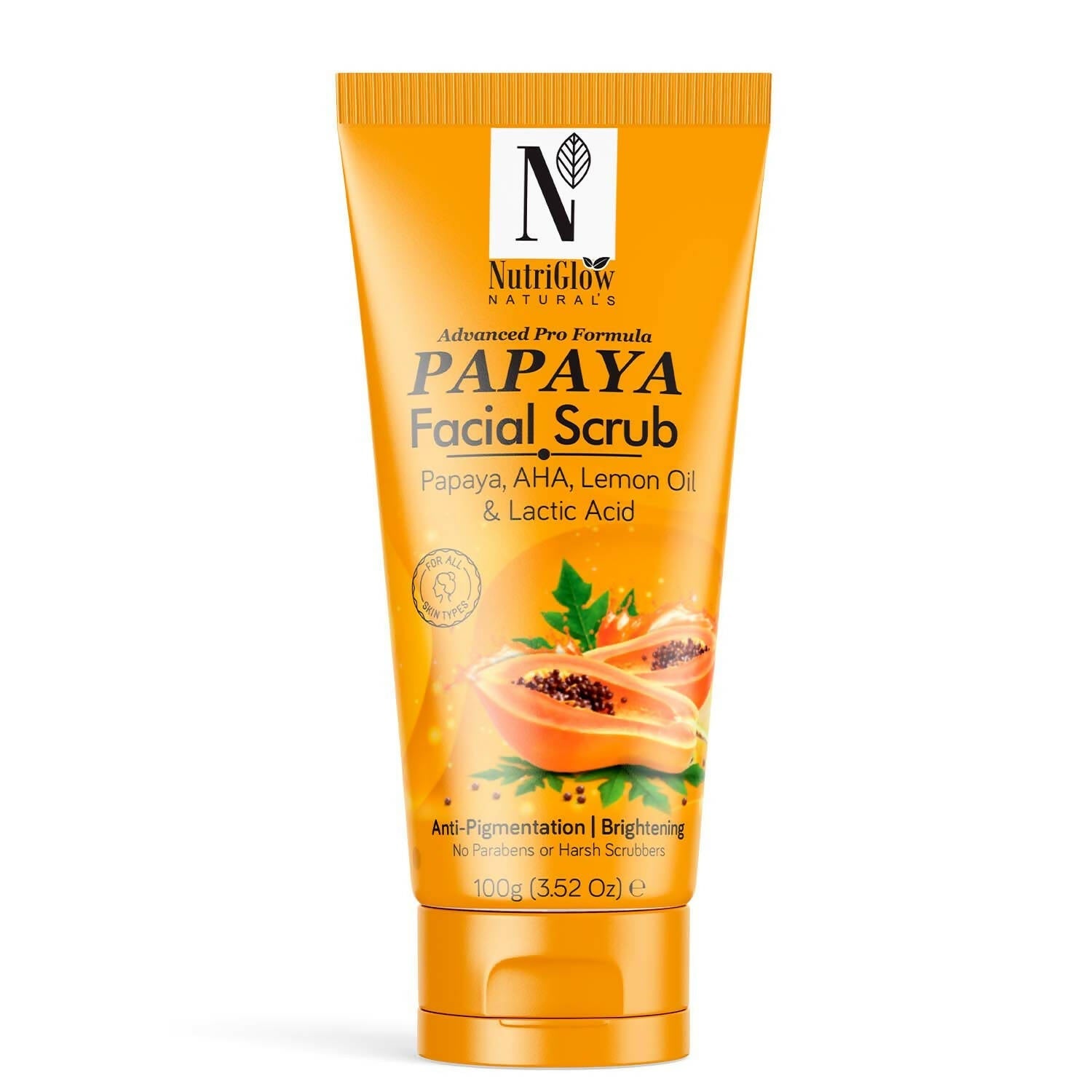Buy NutriGlow NATURAL'S Papaya Facial Scrub from DrMediCart, Ship from India to USA