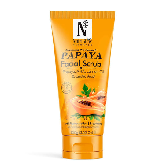 Buy NutriGlow NATURAL'S Papaya Facial Scrub from DrMediCart, Ship from India to USA