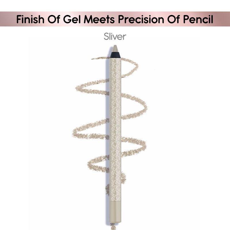 Kay Beauty By Katrina Kaif Gel Eye Pencil - Silver