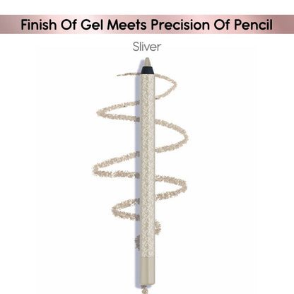 Kay Beauty By Katrina Kaif Gel Eye Pencil - Silver
