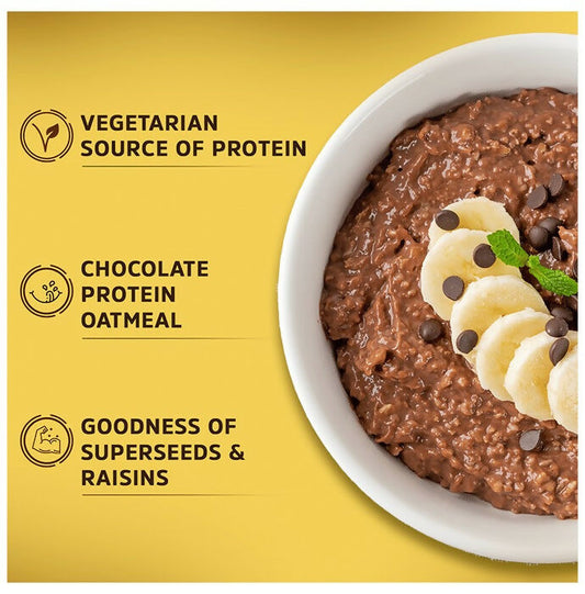 Buy MuscleBlaze MB Fit 22g High Protein Oats - Dark Chocolate from DrMediCart, Ship from India to USA