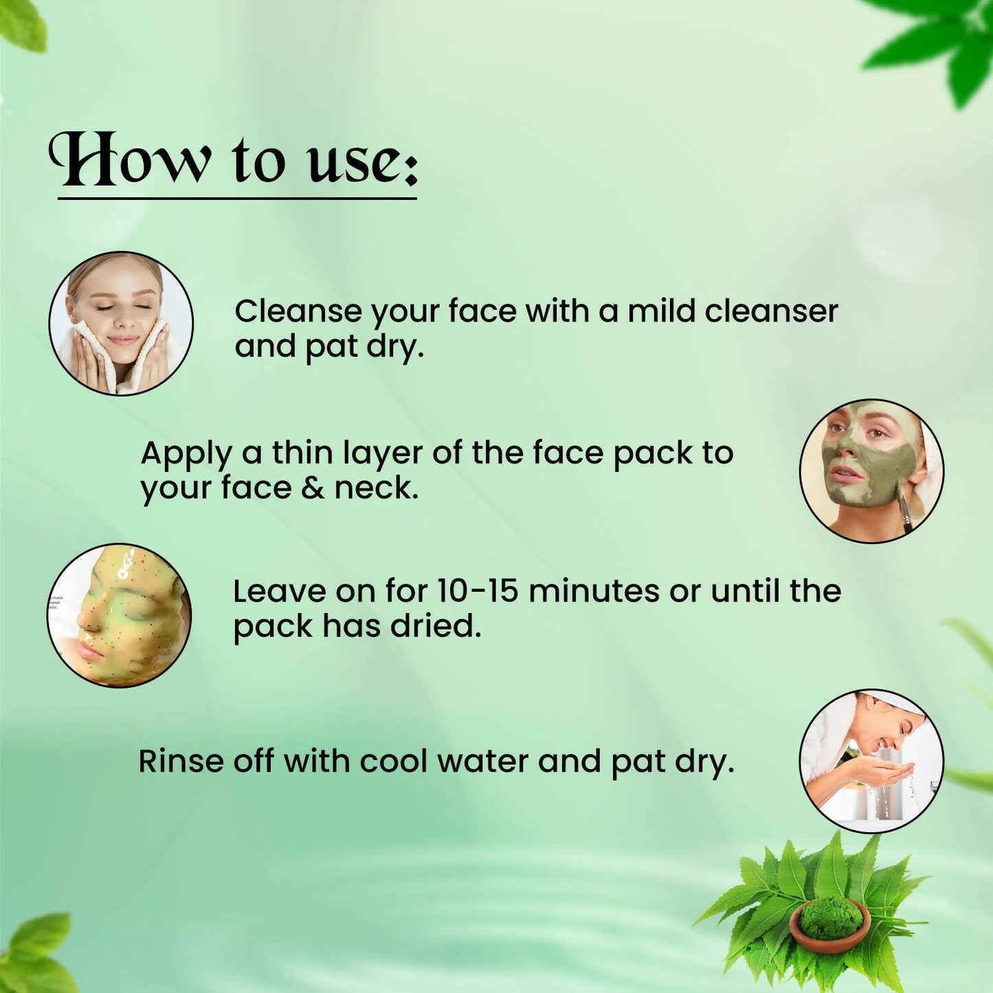 NutriGlow Neem & Tulsi Face Pack