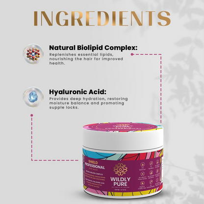 Wildly Pure Professional Natural Keratin Hair Spa Mask