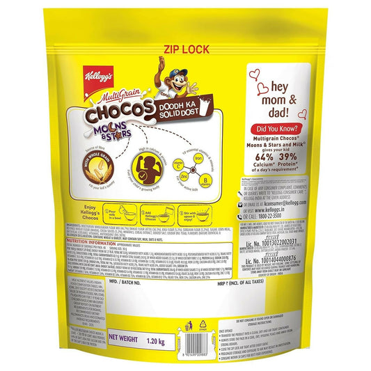 Buy Kellogg's Multigrain Chocos Moons & Stars from DrMediCart, Ship from India to USA