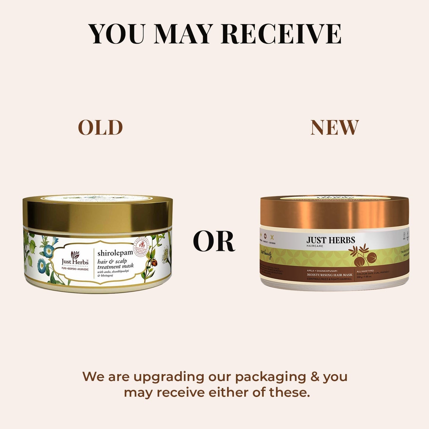 Just Herbs Moisturising Hair Mask with Amla and Shankhpushpi