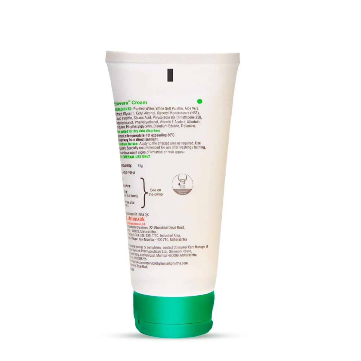 Glenmark Elovera Moisturising Cream For Dry Skin