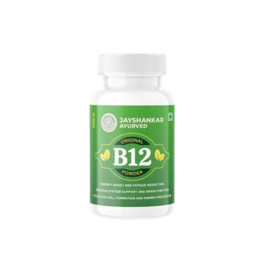 Jayshankar Ayurved Original Vitamin B12 Green Food Powder