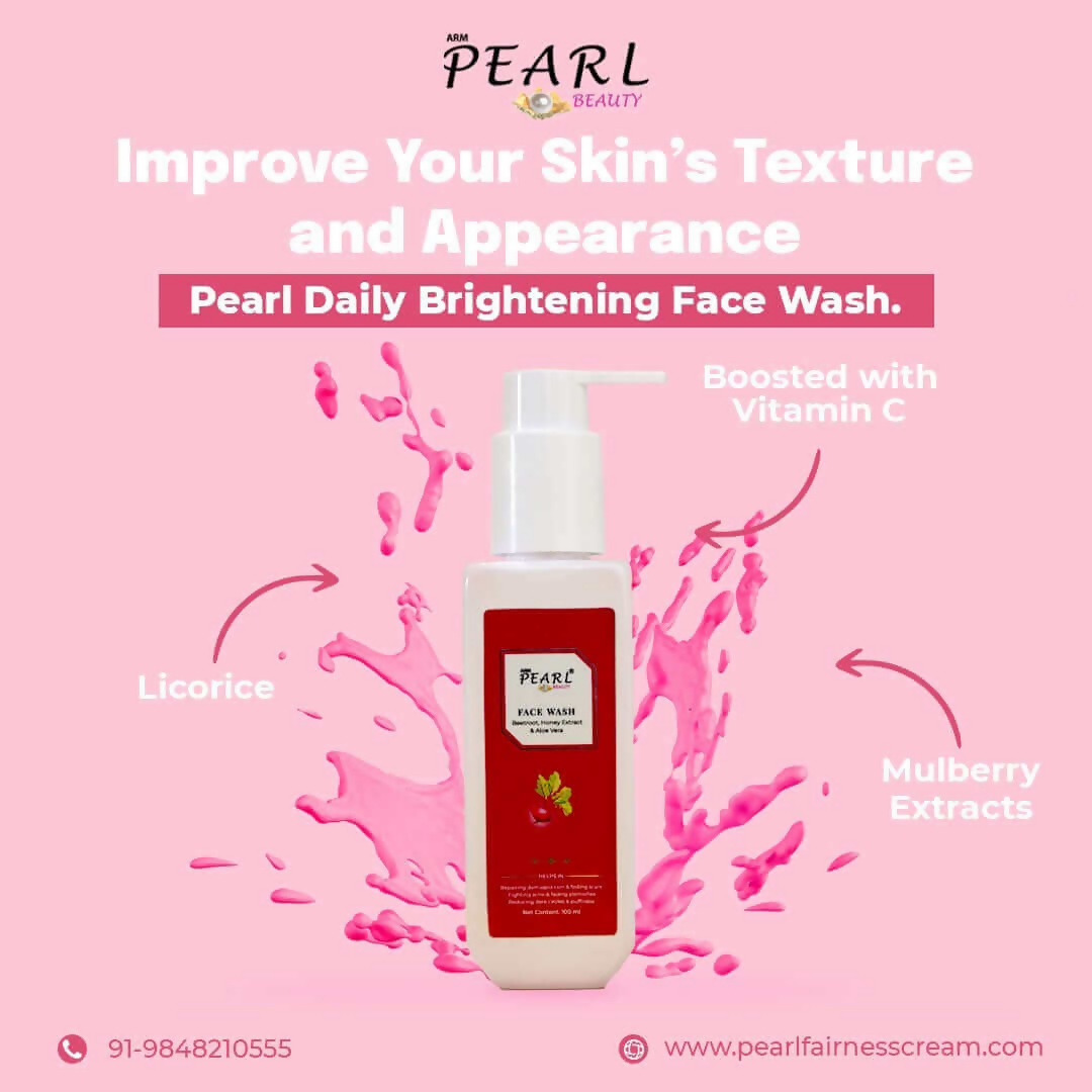 ARM Pearl Beauty Beetroot Honey Face Wash
