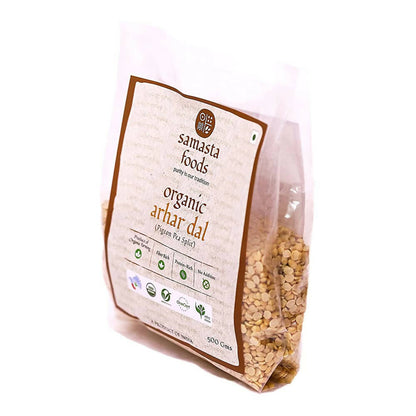 Samasta Foods Organic Arhar Dal (Pigeon Pea Split)
