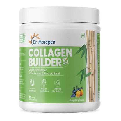 Dr. Morepen Natural Collagen Builder - Orange Berry Flavour