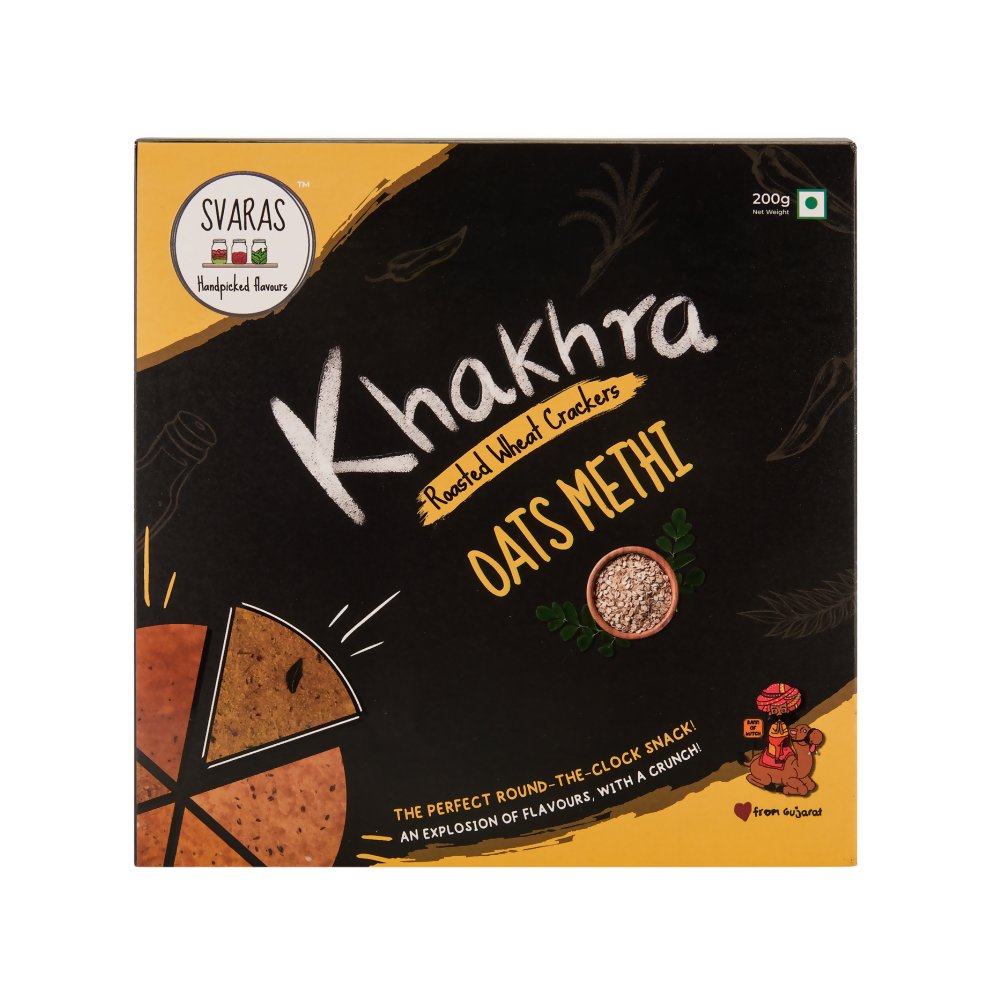 Svaras Oats Methi Khakhra