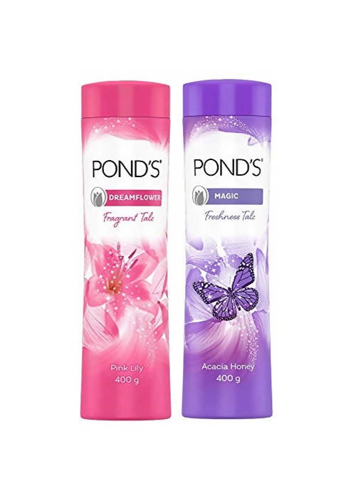 Buy Ponds Dreamflower Fragrant Talcum Powder And Magic Freshness Talcum Powder Acacia Honey from DrMediCart, Ship from India to USA