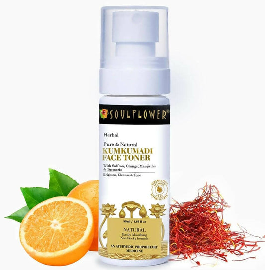 Buy Soulflower Kumkumadi Face Toner Mist from DrMediCart, Ship from India to USA