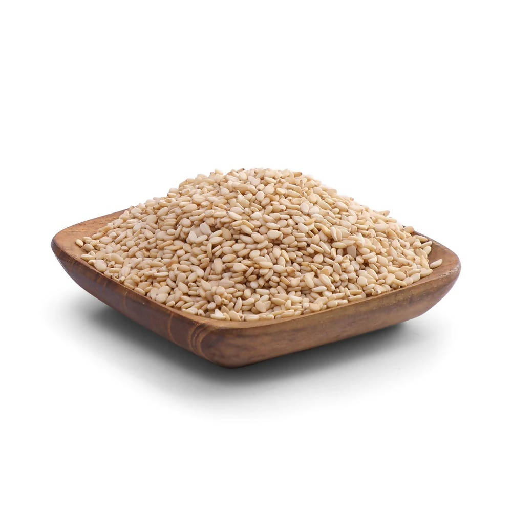 Conscious Food Natural White Sesame Seeds (Til)
