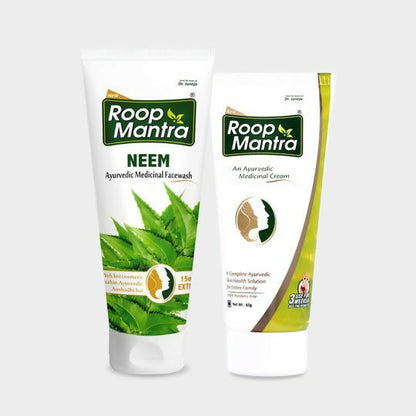 Roop Mantra Face Cream & Neem Face Wash Combo