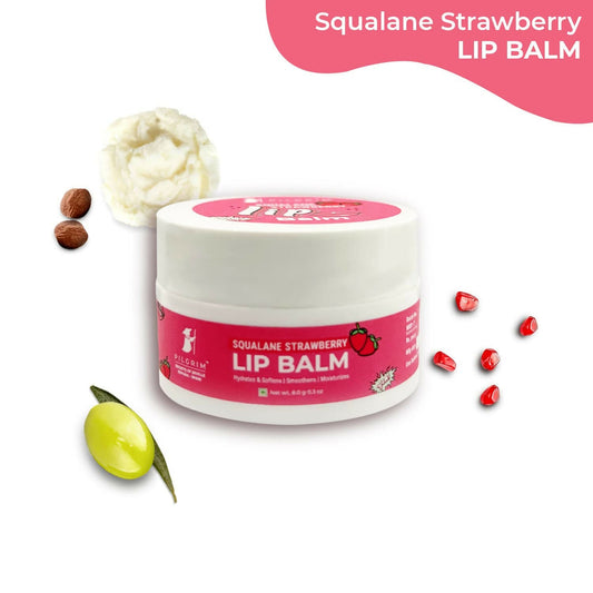 Buy Pilgrim Spanish Lip Balm (Strawberry) For Dark Lips, Soothing & Hydrating Dry & Chapped Lips from DrMediCart, Ship from India to USA