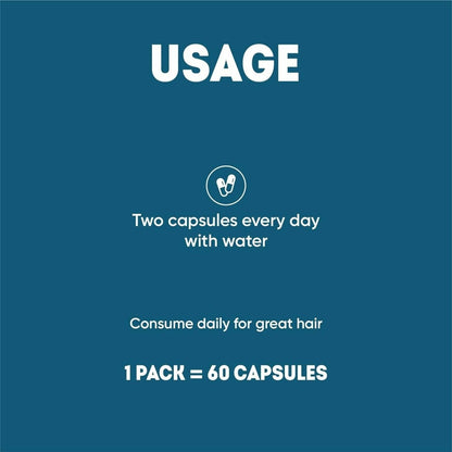 Aadar Bald No More Hair Capsules For Men