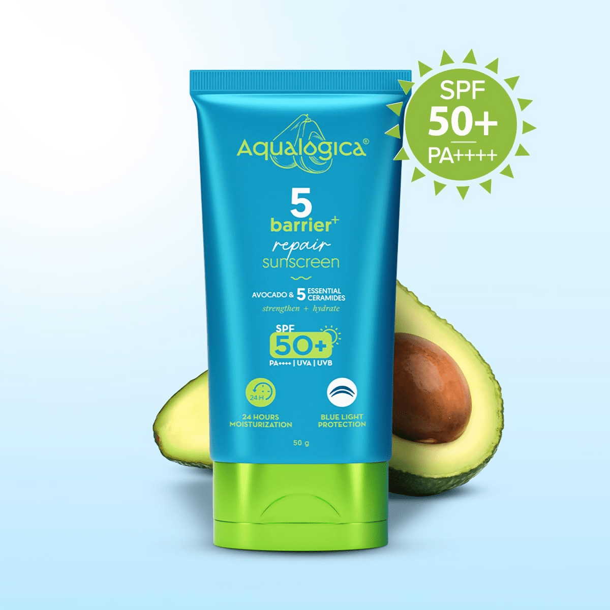 Aqualogica 5 Barrier+ Repair Sunscreen SPF 50+