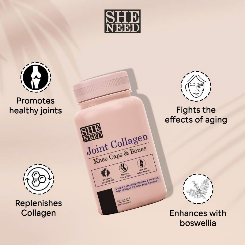 SheNeed Joint Collagen For Knee Caps & Bones & Joint Care