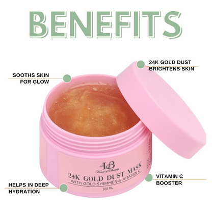 House of Beauty 24K Gold Dust Face Mask