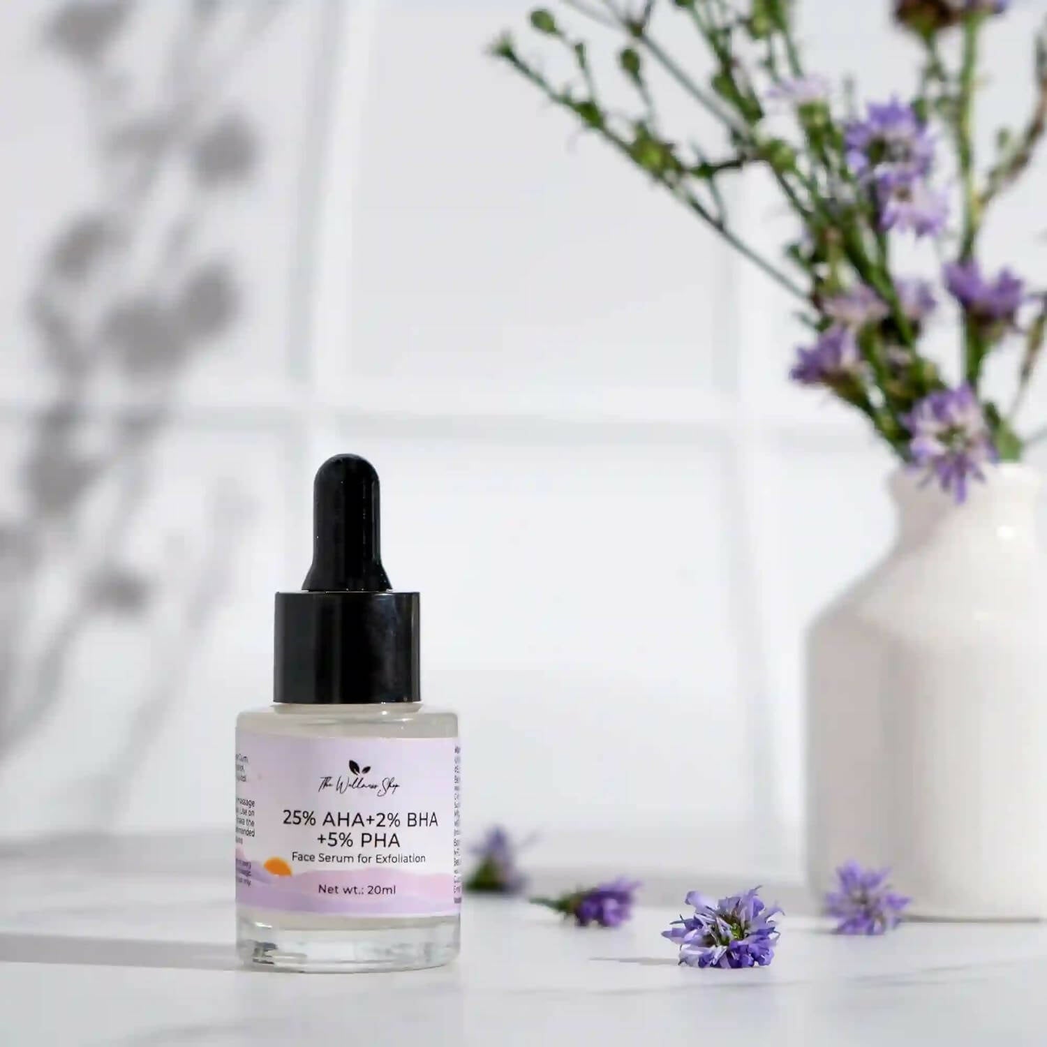 The Wellness Shop 25% AHA + 2% BHA + 5% PHA Face Serum - Drmedicart