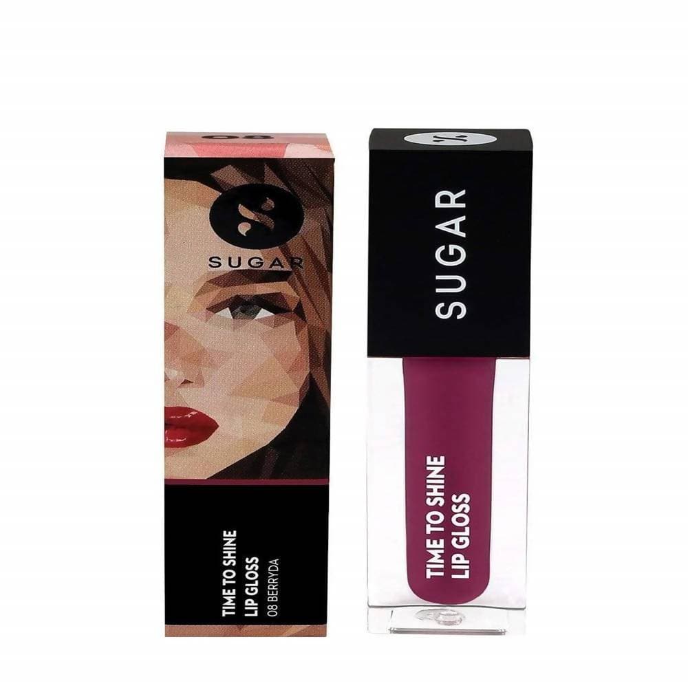 Sugar Time To Shine Lip Gloss - Berryda (Deep Berry with cool undertone) - DrMediCart