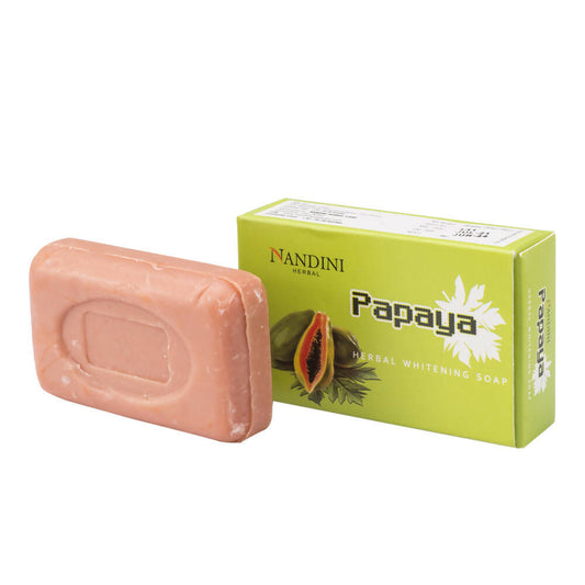 Buy Nandini Herbal Papaya Whitening Soap from DrMediCart, Ship from India to USA