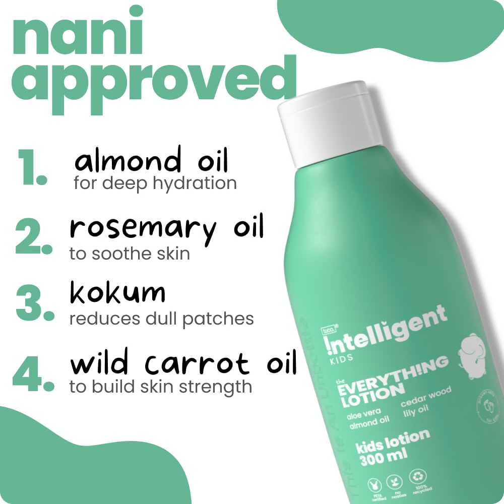 TuCo Intelligent Kids Body Lotion With Lily, Strawberry & Rosemary Oils