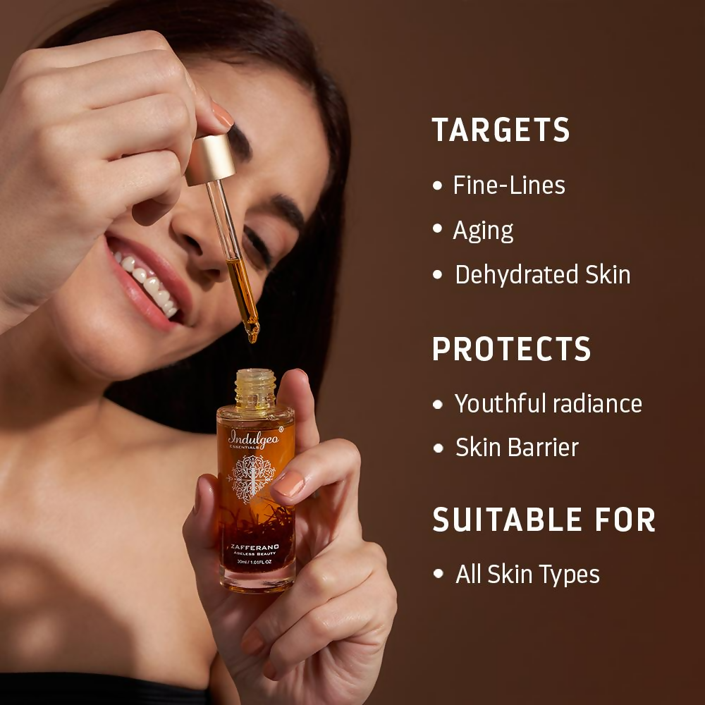 Indulgeo Essentials Ageless Beauty Zafferano Oil With Saffron