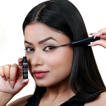The Natural Wash Eyecatchy Longstay Matte Liquid Eyeliner - Black Pearl