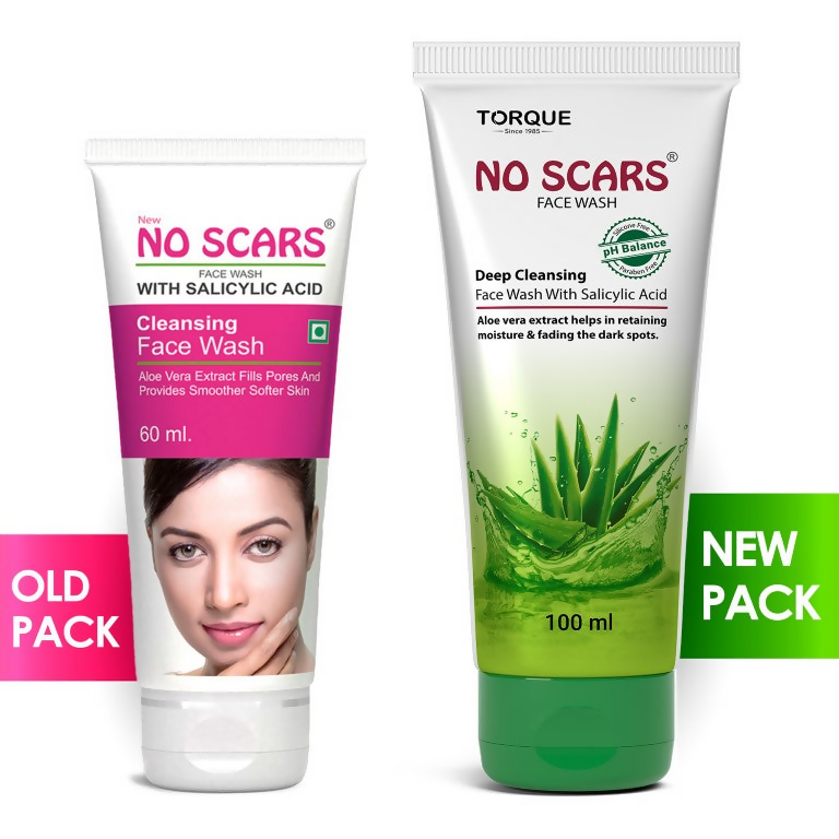 Torque's No Scars Aloevera Face Wash For Deep Cleansing