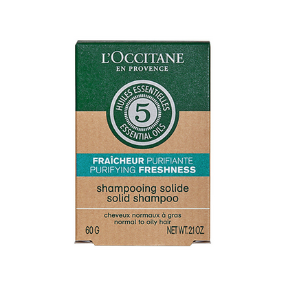 L'Occitane Purifying Freshness Solid Shampoo