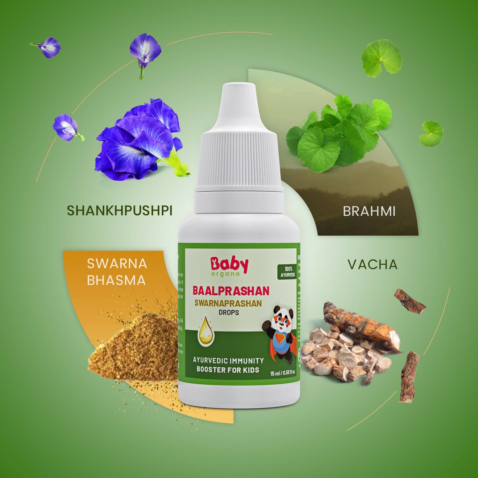 Babyorgano Swarnaprashan Drops (Baalprashan)