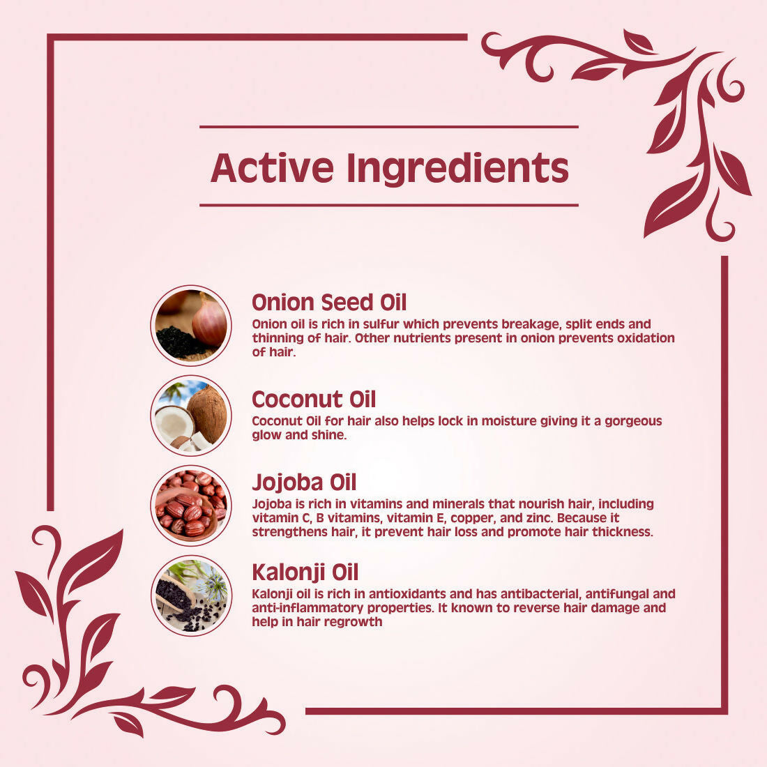 Earth Science Ayurveda Onion Hair Oil