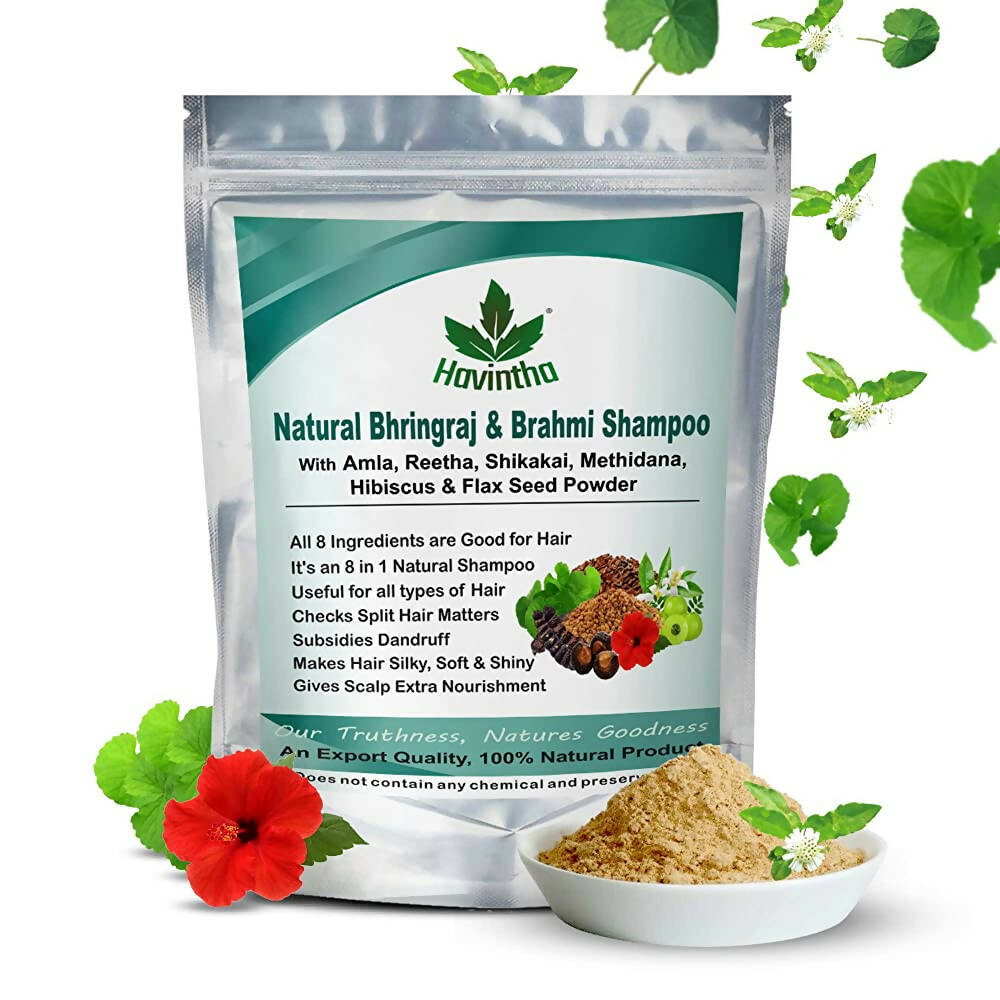 Havintha Natural Bhringraj & Brahmi Shampoo