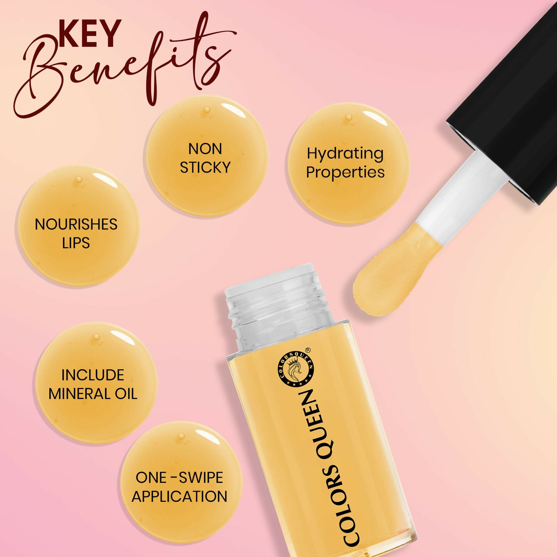 Colors Queen Glossy Lips Lips Therapy - Avocado
