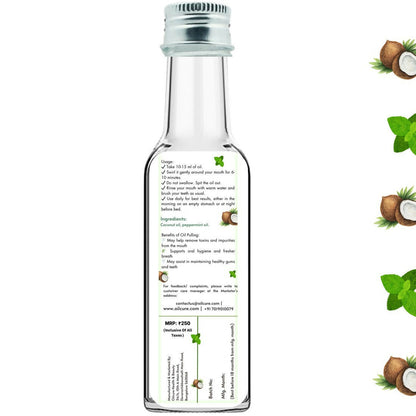 Oilcure Coconut Peppermint Oil Pulling