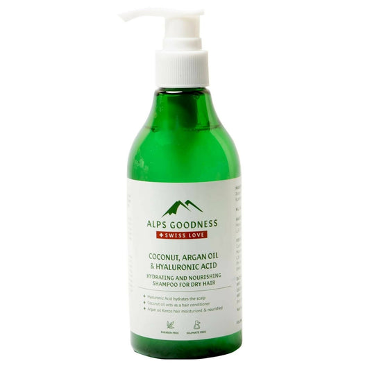 Buy Alps Goodness Coconut, Argan Oil & Hyaluronic Acid Hydrating & Nourishing Shampoo from DrMediCart, Ship from India to USA