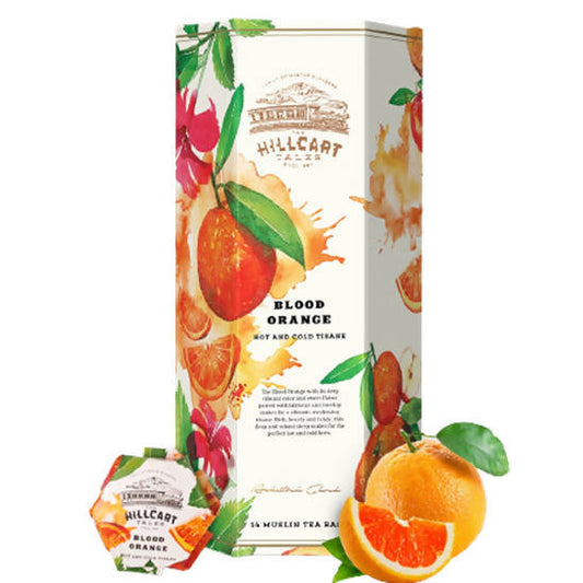 The Hillcart Tales Blood Orange Hot And Cold Tisane Tea Bags