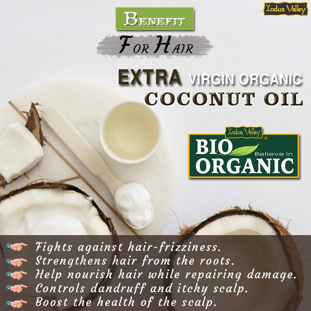 Indus Valley Bio Organic Extra Virgin Organic Coconut Oil