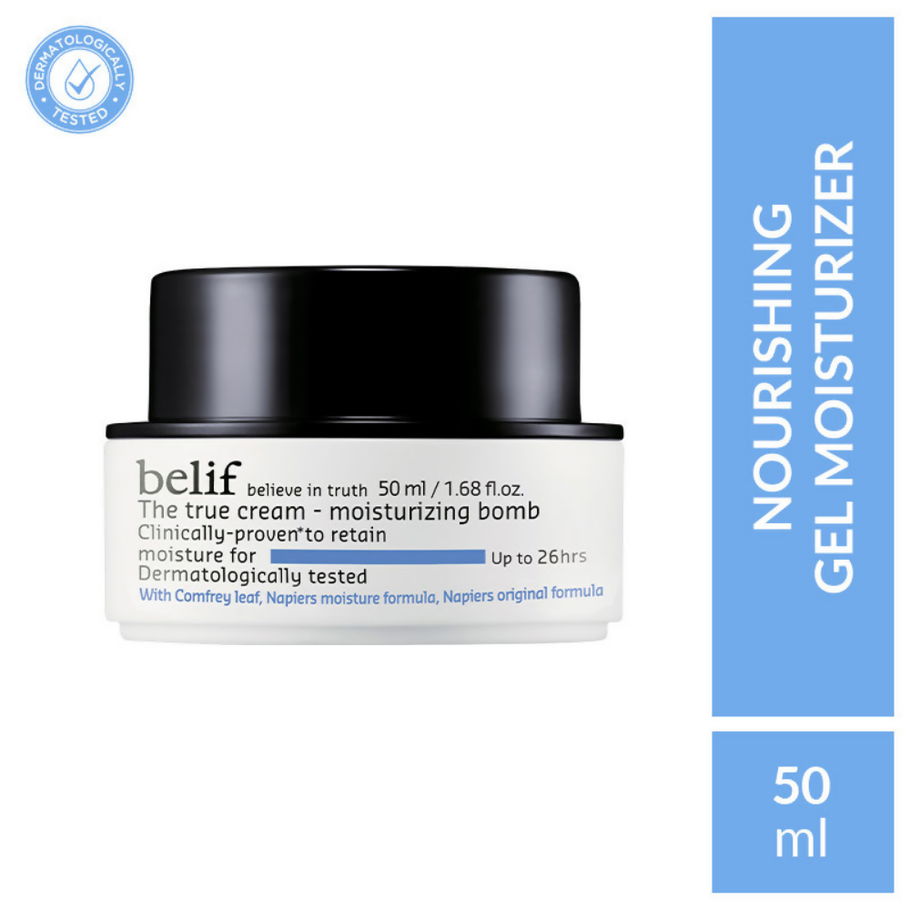 Belif The True Cream Moisturizing Bomb Clinically Proven To Retain Moisture