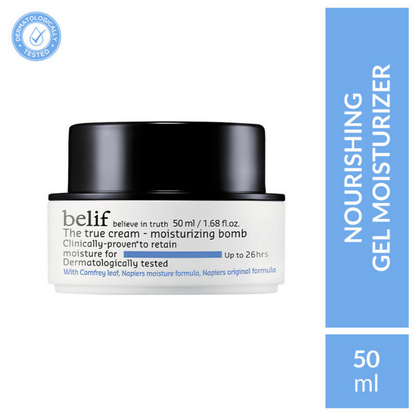 Belif The True Cream Moisturizing Bomb Clinically Proven To Retain Moisture